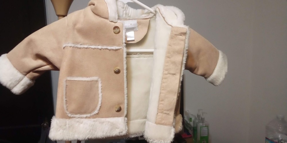 Kids Suede coat unisex