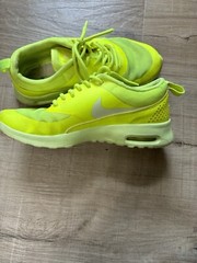 Nike Air Max Thea Flash Lime 2013 Green Lace Up Sneakers Kids 5.5