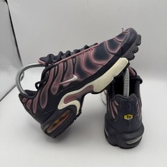 Nike Air Max Plus GS Shoes Gridiron/Grey/Pink/White Size 5Y 718071-006