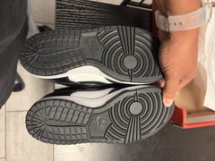 Size 4y (GS) – Nike Dunk Low Black/White Panda