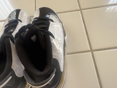 Nike Air Jordan Retro Dub Zero Black Metallic Gold White 311047-005. Size 5.