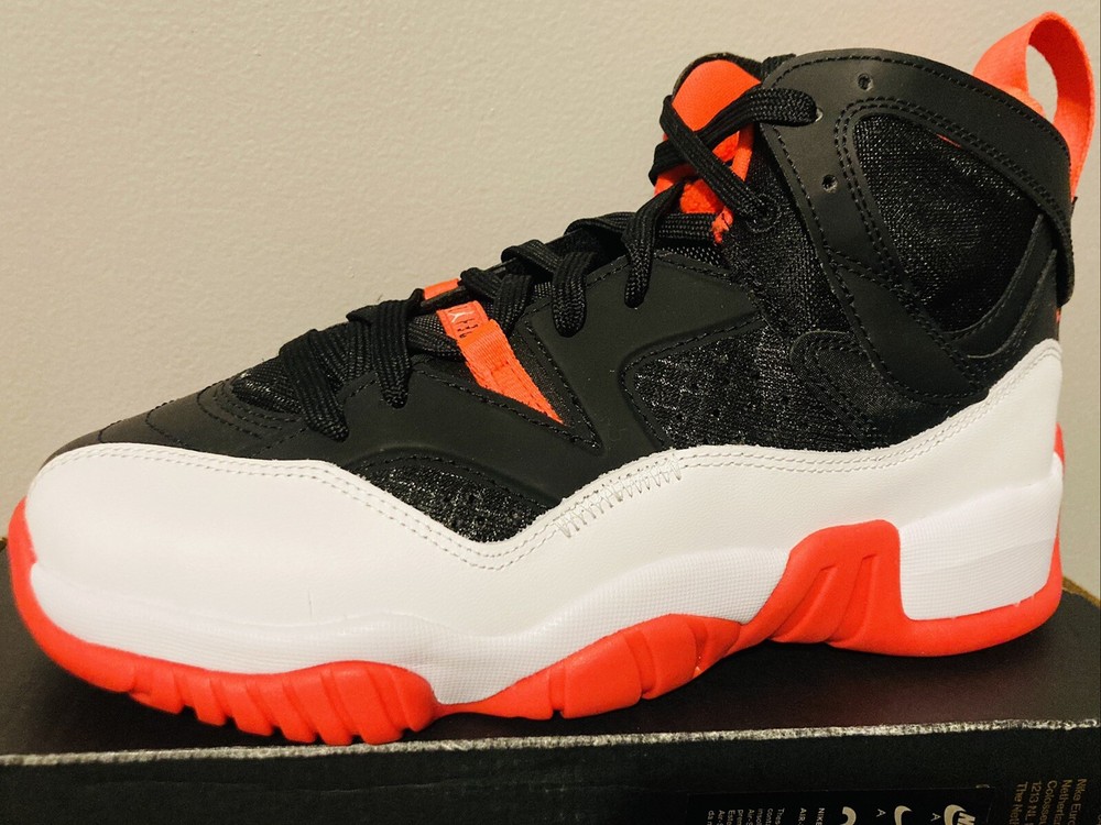 Size 7 (GS) – Jordan Jumpman Two Trey Mid Black Infrared – NWOB