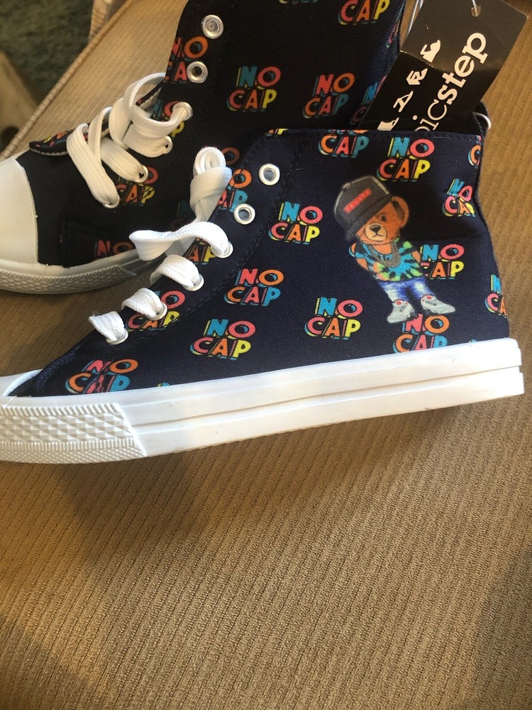 EpicStep Unisex Kids Shoes No Cap high tops various sizes