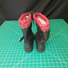 Maroon And Black Winter Snow ski Boot Unisex Size 5