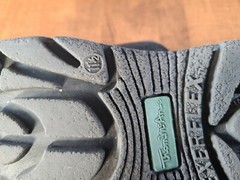Thom McAn Kids Youth Leather Flip Flops Size 11 1/2, Black EverFlex Super Nice