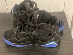 Jordan True Flight Black Royal Blue Barely Volt (GS) – 343795-074 Size 6 Youth