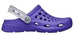 Joybees Kids Active Clog – Durable & Comfortable Sandal – Violet/Silver
