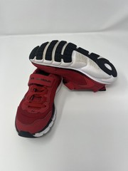 Under Armour Kids Assert Red Adjustable Running Shoes Sneakers Size 11K