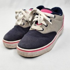 HEELY’S 770432 Skate Shoes Skating Gray Pink Blue Size Youth 3 / 34