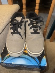 Heeled Grey Size 6 Youth