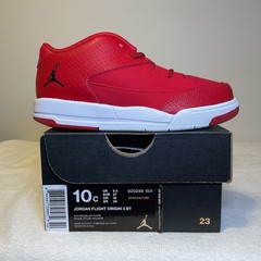 TD Nike Jordan Flight Origin 3 Toddler Gym Red White 820248-601 NEW Size 10c