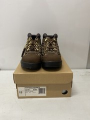 Timberland Field Boots Leopard Luxe Brown Limited Edition Sz 13 Youth NIB Rare
