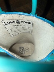 Lone Cone Mermaids Kids Rain Boots Size 4