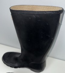 Hunter Kids Original Gloss Rain Boots Size Girls 5 Boys 4 UK 3 Navy Blue Tall