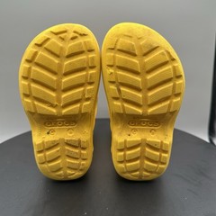Crocs Handle It Rainboots Rubber Pull On Kids’ 8 Yellow