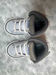 Converse All-Star Pro Blaze Strap High-Top Sneakers Gray Kids Size 8