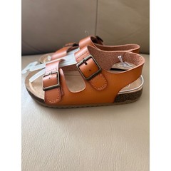 Cat & Jack Unisex Reagan Toddler Double Strap Buckle Sandals Brown Size 9
