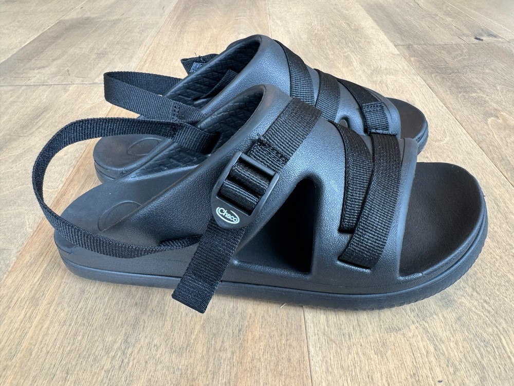 Chaco Chillos Sport Straps Sandals Black JCH180326 Unisex Big Kid Juniors Size 6