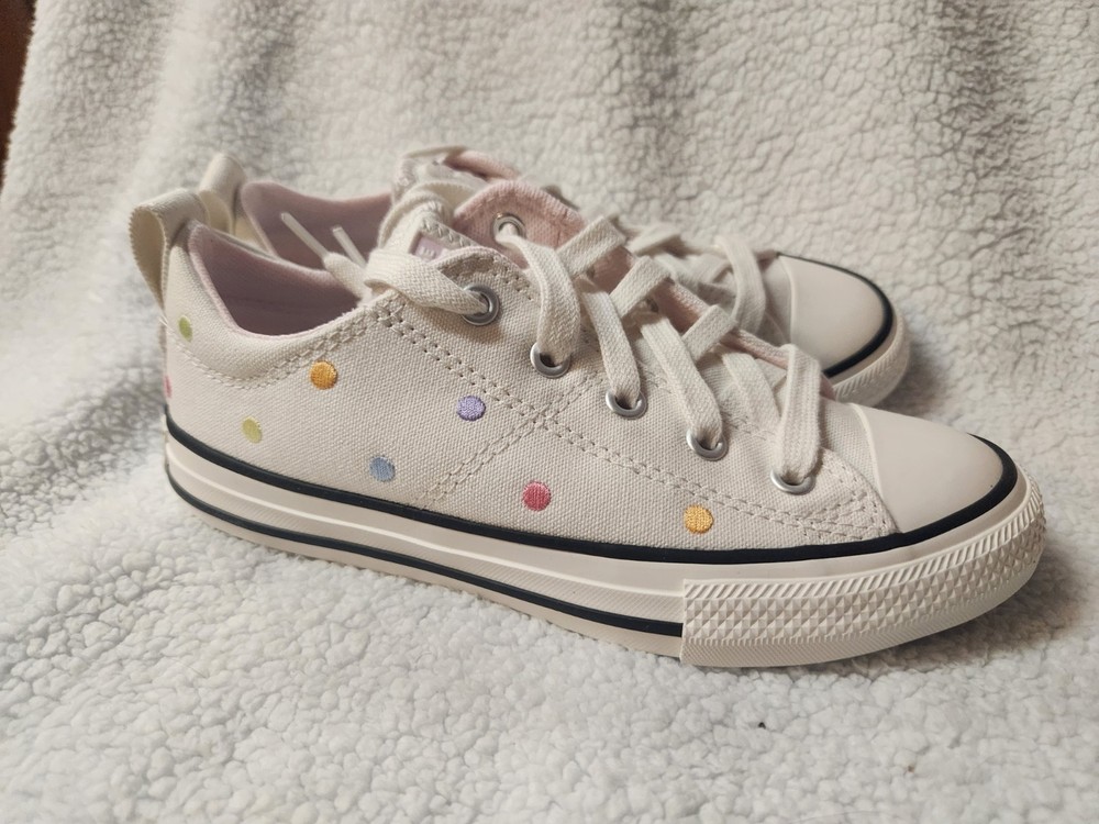 Converse Chuck Taylor All Star Madison Polka Dots Little Kids Low Top Shoes