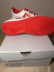 Nike Air Force 1 Low GS Valentines White Pink Red Hearts Youth 5.5Y Womens 7