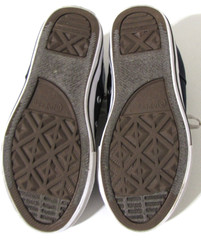 Converse All Star Mid Top World-Map-graphic Navy Blue canvas Lace up kid’s 13
