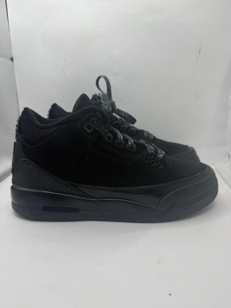 Nike Air Jordan 3 Retro Black Cat 2025 GS DM0967-001 Shoes – Size 4.5Y
