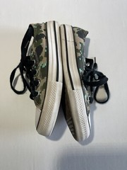 Converse Chuck Taylor All-Star Digi Archive Green Camo Sneakers Size 13 Boys