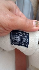 Nautica Wooley Kids Duck Boots Faux Suede Faux Fur Gray/Beige/Brown US 11