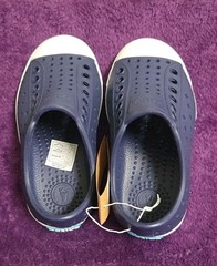 Native Jefferson Regatta Blue Waterproof Sneaker Shoes Toddler Size C8