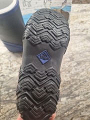 Muck Boots Youth Forager Black/Blue Size 5K