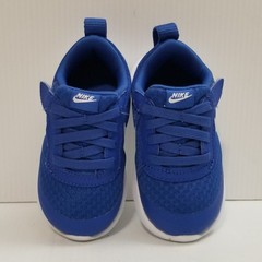 Nike Tanjun EasyOn Blue Hook And Loop Shoes Sneakers DX9043-401 Kids Size 6C
