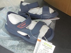 New Crocs Swiftwater Expedition Sandal Child’s 10 Navy/Navy