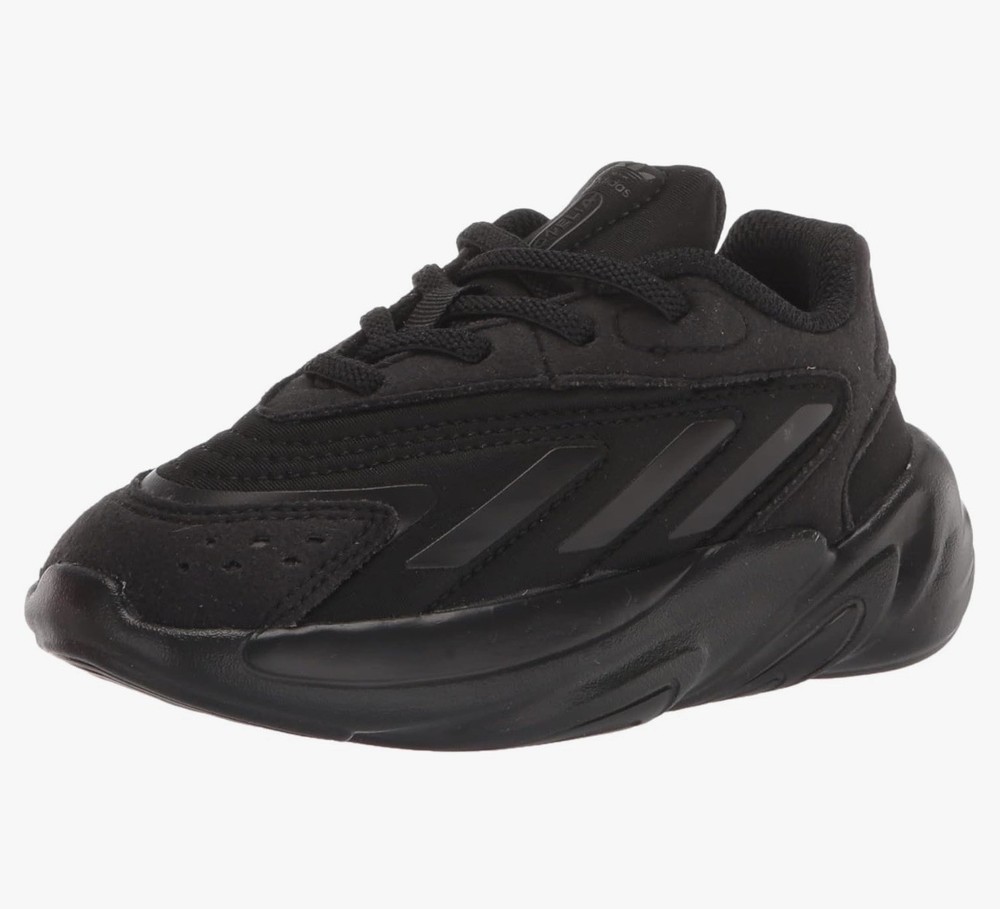 Size 5 K- Adidas Ozelia EL I, Core Black, Little Kids Shoes