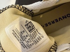 Converse Chuck Taylor All Star High Top Youth Size 12 Black Canvas Sneakers