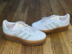 Adidas Gazelle Bold J Wonder Quartz Wonder Taupe Gum GS Kids sz 6 NEW JQ1296