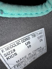 Bogs Kids Neo Classic Boot Good Dino Print – Teal, Size 10 Little Kid