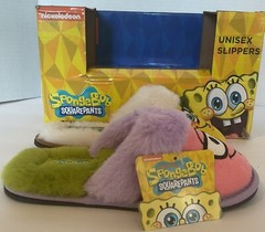 Nickelodeon SpongeBob Kids Unisex Slippers Patrick Size 13 Hard Sole Cushioned