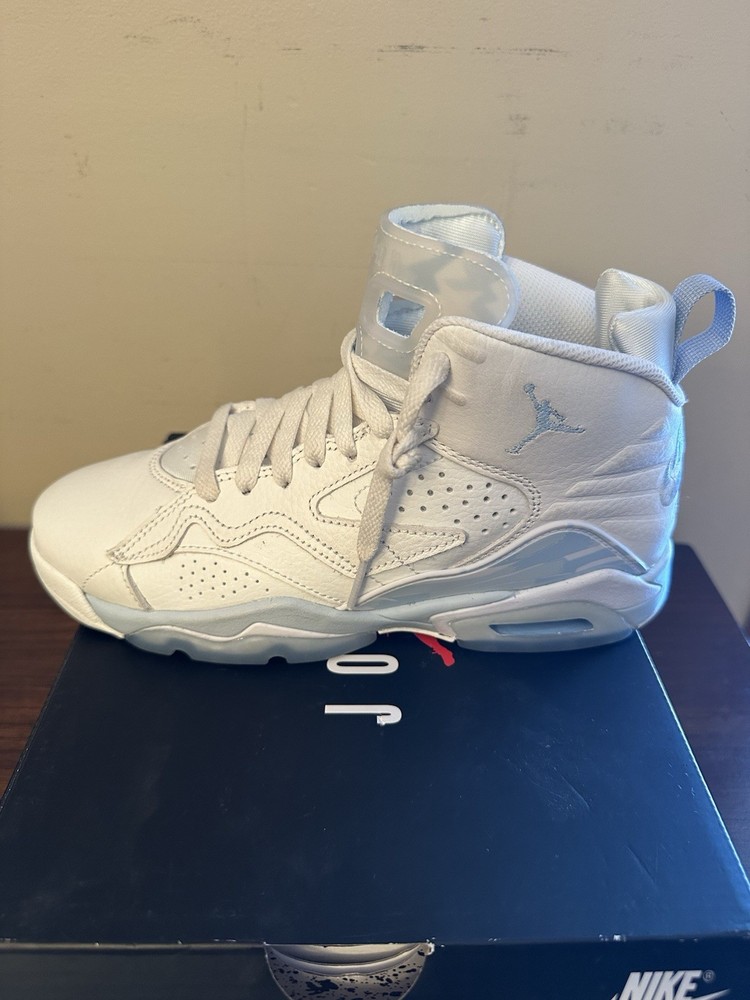 Nike JORDAN 678 MVP GS “SUMMIT WHITE ICE BLUE” 4.5Y With Box Dz5577-104