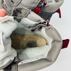 UGG Kids Boots Size 3 Turlock Waterproof Snow Boot Gray Red Hiking Outdoors