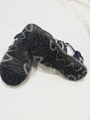 Bearpaw, Memuru, Style Code 2254Y, Youth Slip On Sandals, Color Navy, Size 13