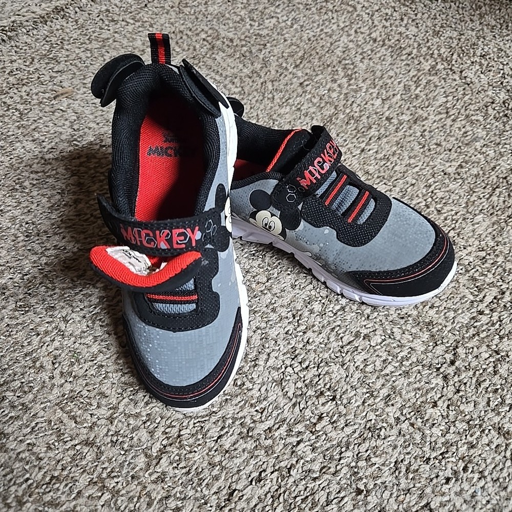 Disney Junior Mickey Mouse Kids Sneakers Unisex Sz 12