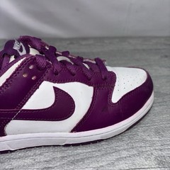 Nike Dunk Low Retro Viotech/White Kids Size 3Y FB9108-110