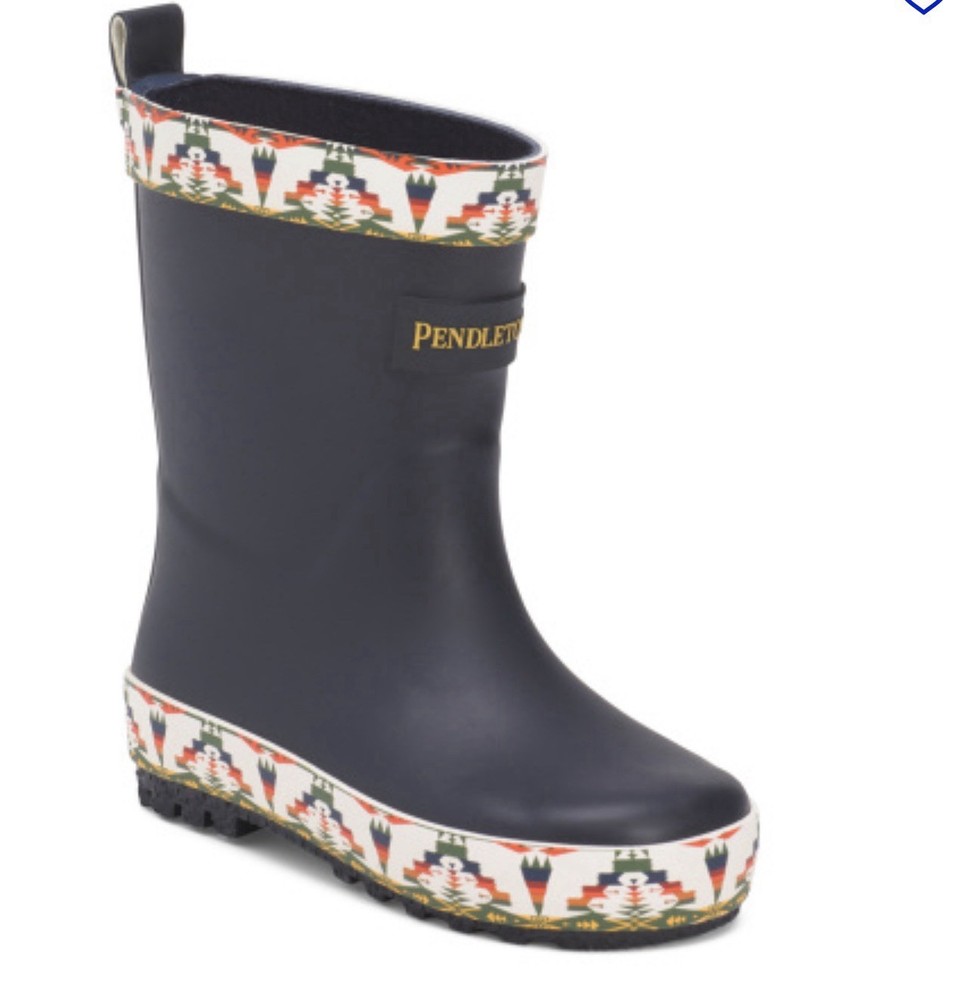 Pendleton TUCSON Mid Boot Rain Boots Shoes Outdoor Green Unisex Kids 13/1 NIB