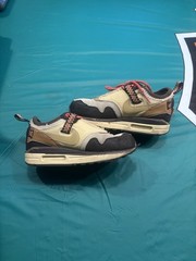 Air Max 1 Travis Scott Low Baroque Brown PS Size 12C Used See All Photos