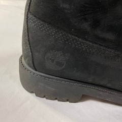 Timberland Premium 6″ Waterproof Combat Boot Black Kids Size 5 Lace Up 12907