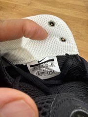 NIKE Foamposite PRO (GS) BLACK/WHITE-BLACK [644792 006] US SZ 4Y B40