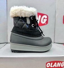 Olang – Kids Ape Nero Black Winter 100% Waterproof Boots (-30°C) New in Box