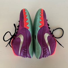 Nike Kyrie Irving 1 ‘Easter’ 2015 Youth GS High Top Sneakers, Purple/Orange, 6Y