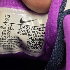 Nike Star Runner 3 Shoe Midnight Blue Purple DA2776-404 Size 6 Y Youth