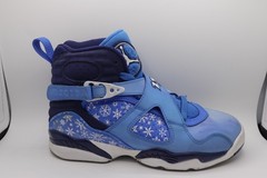 Jordan 8 Retro Mid Snowflake Size 4y (GS) 2018